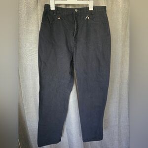 Ozark Mountain Jeans Womens (32x31) Tall Bareback High Rise Black 90s VTG Rodeo